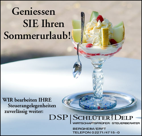 Anzeige für DSP Schlüter & Delp